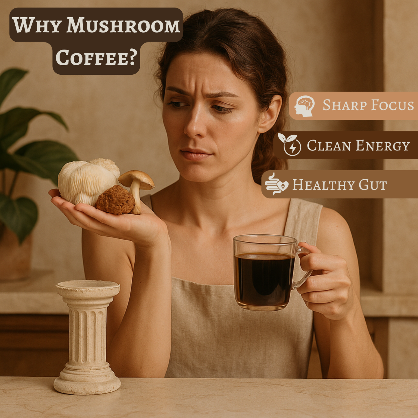 Mushroom Coffee - 1 lb